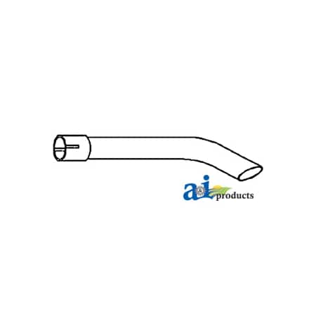 A & I Products Exhaust Extension 20" x5" x5" A-EE300